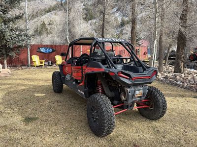 2020 Polaris RZR XP Turbo 4-Seater UTV Side-by-Side - Red/ black