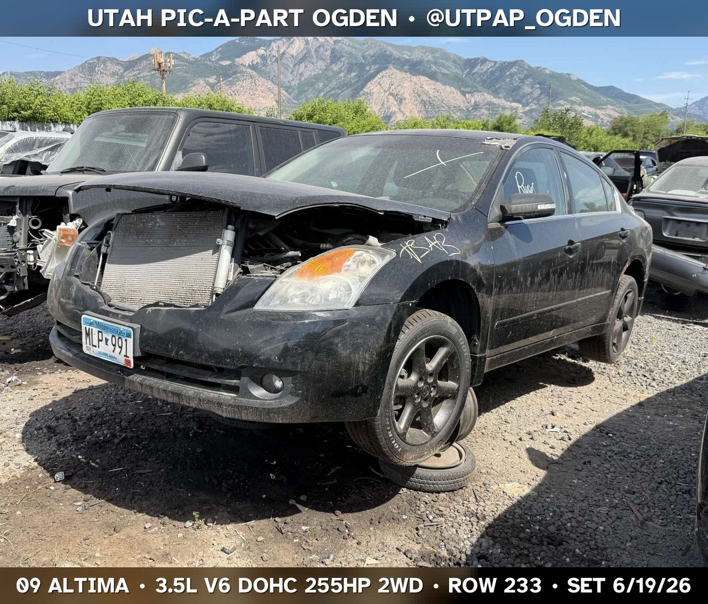 2009 Nissan Altima Parts - UTPAP Ogden