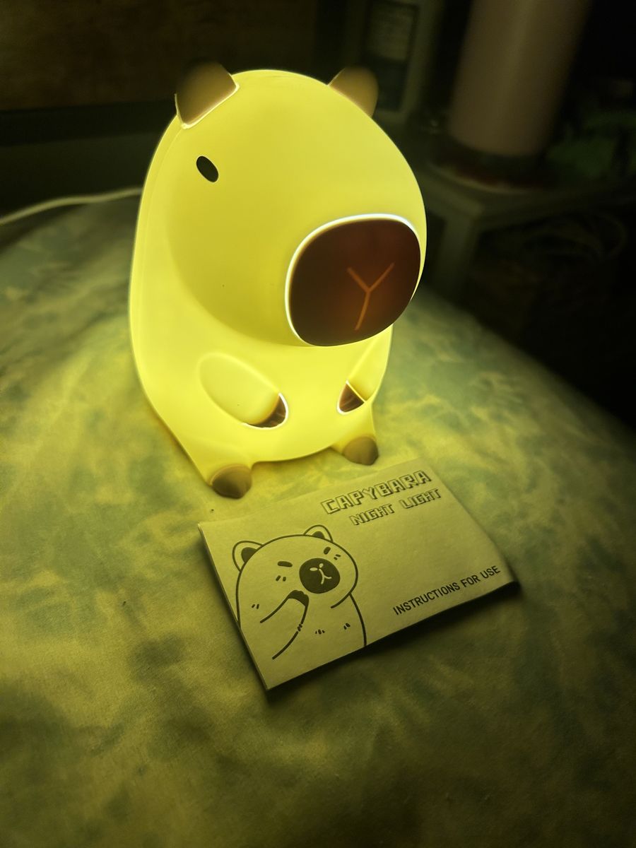 Capybara Night Light