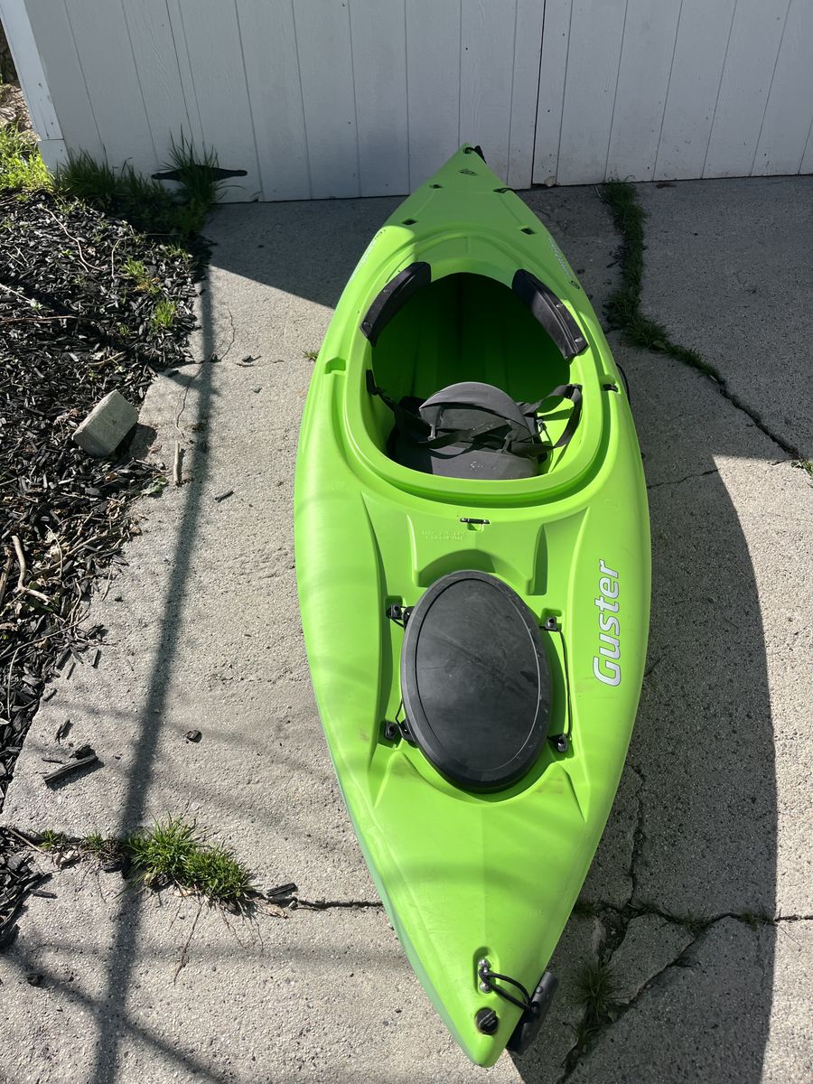 Hard Green Kayak