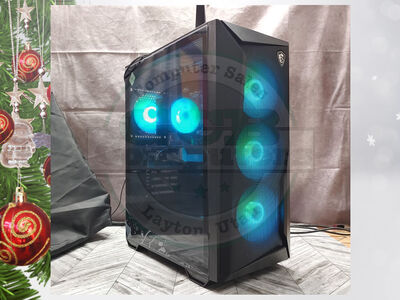 ALL New Custom i5-14400F Gamer PC 2TB SSD 32GB RAM RTX 5060 WiFi Bluetooth Windows 11 Computer Tower