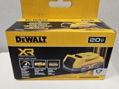 DEWALT DCBP034 20V MAX XR POWERSTACK Compact Battery 1.7Ah New