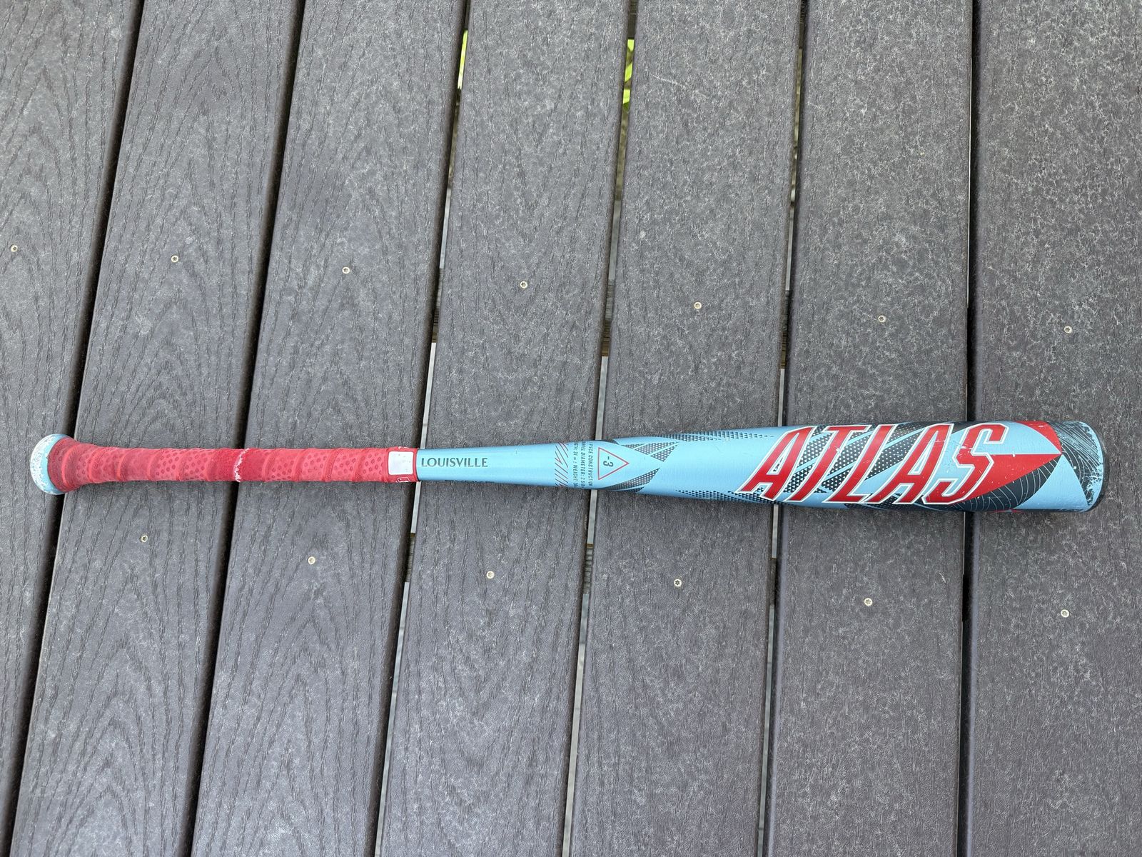 2026 Louisville Slugger Atlas (-3) BBCOR Baseball Bat 31"/28oz
