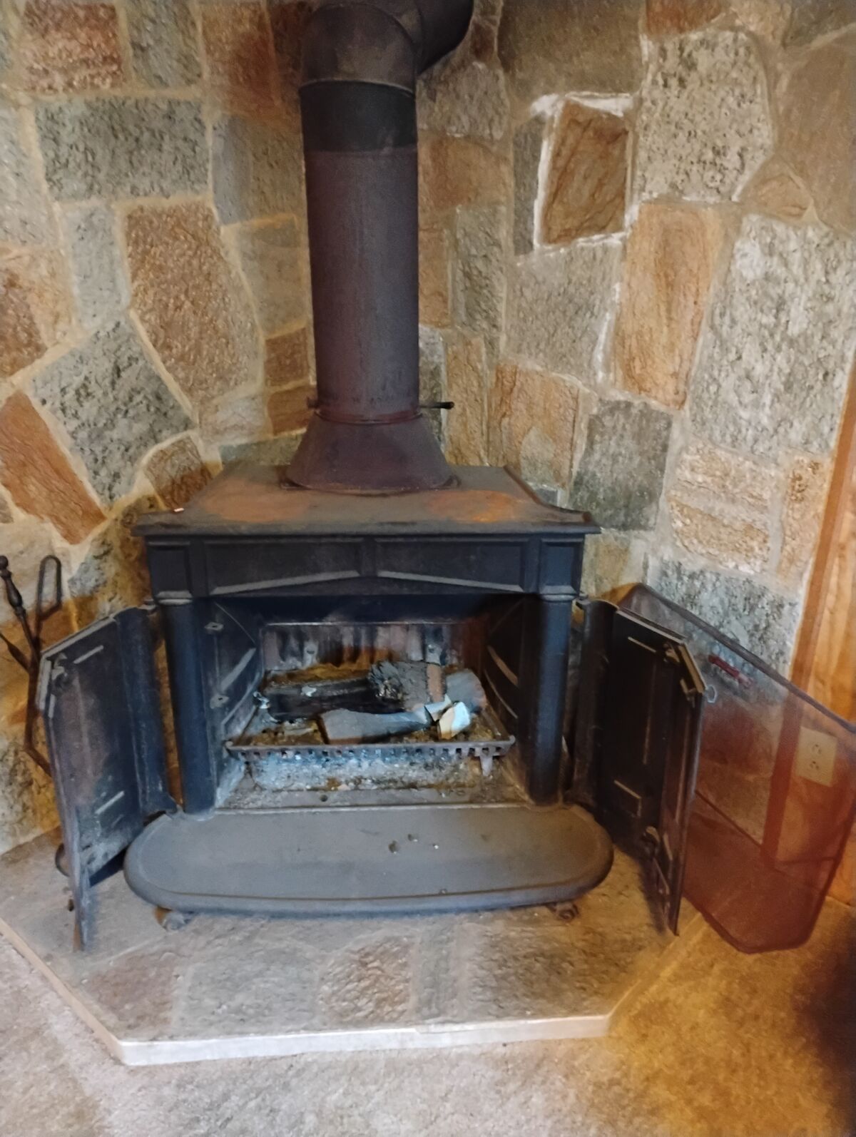 $1,500 wood burning stove