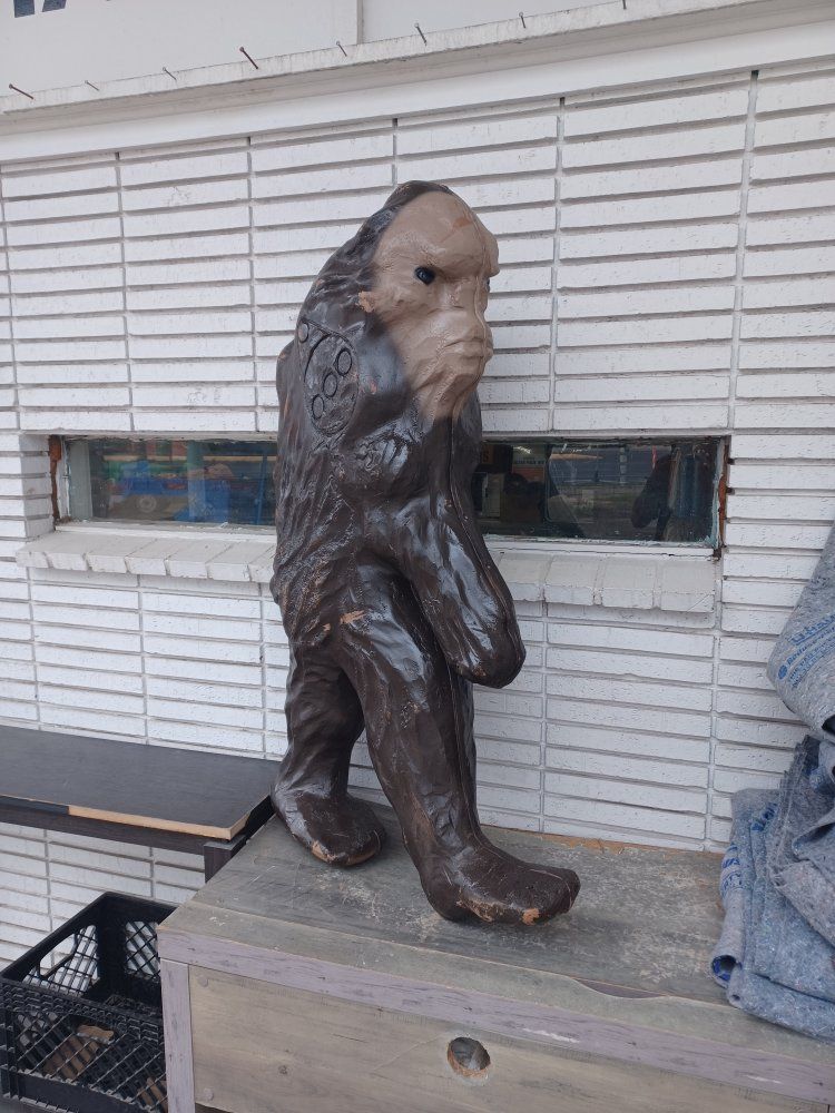 3D Archery Bigfoot Target Sasquatch Lawn Statue Decoration