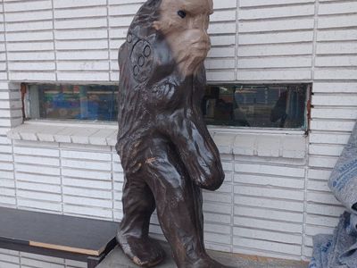 3D Archery Bigfoot Target Sasquatch Lawn Statue Decoration