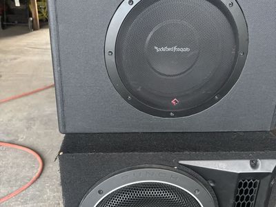 Rockford fosgate two 10” subs