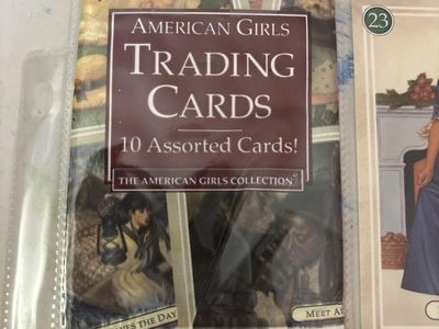 American Girls Trading Cards Collection - 10 Assorted Cards in Sleeves