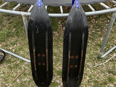 Huge Flexi Skis Taken Off Yamah Sled