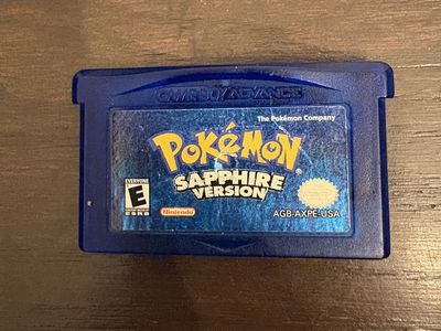 Pokemon Sapphire For Nintendo Gameboy Advance