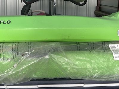 Seaflo green alligator kayaks