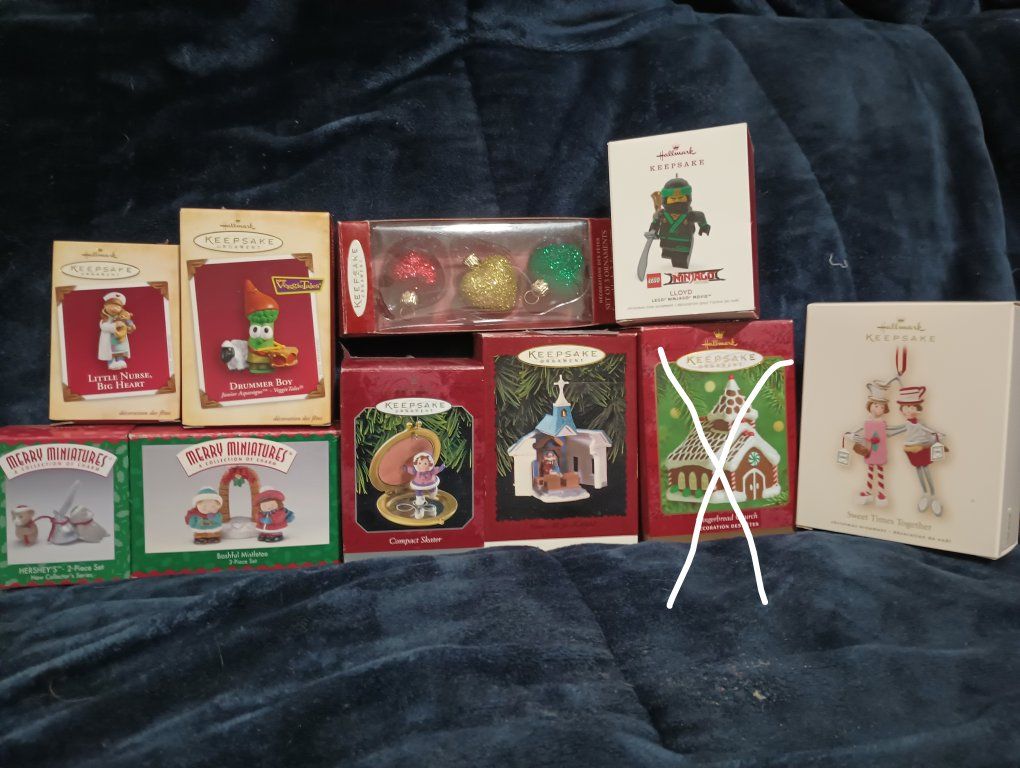 Hallmark Ornaments Lot