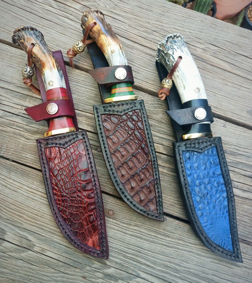 Handmade Damasucs Steel Knives