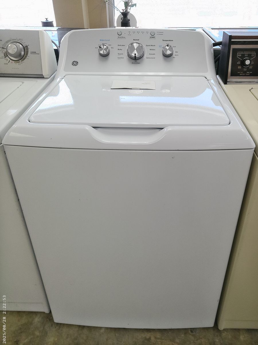 High Efficiency Top Load Washer~90 Day Guarantee