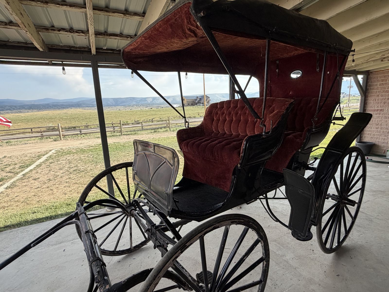  horse drawn carriage wagon buggy