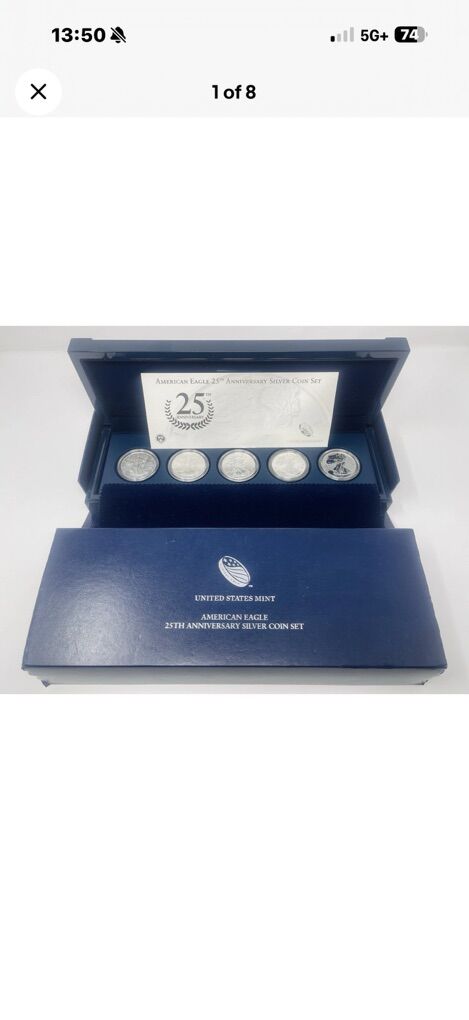 2011 American Silver Eagle 25th Anniversary Coin S