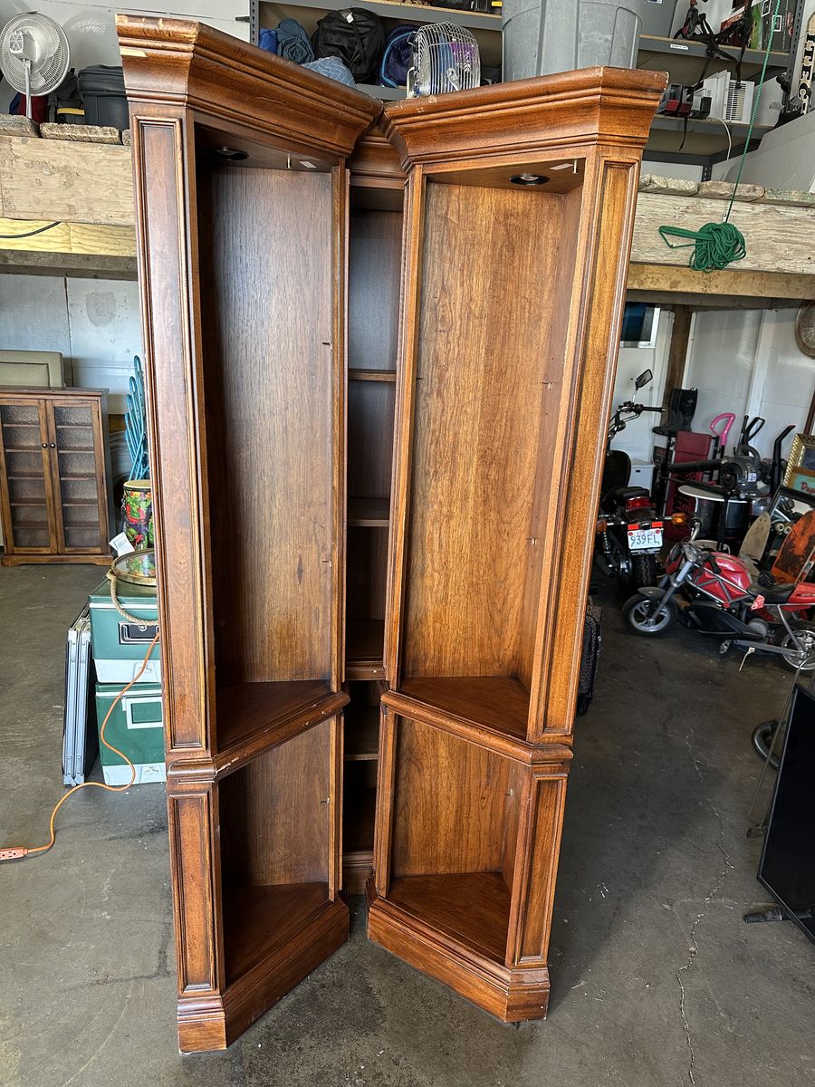 Pair Of PROJECT Corner Cabinets