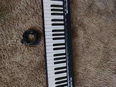 M-Audio Keystation 49 MK3 USB MIDI Keyboard Controller - 49 Full-Size Velocity-Sensitive Keys