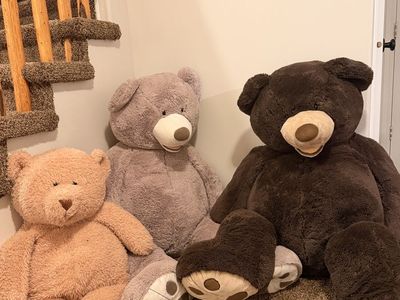 Giant Stuffed Teddy Bears Set of 3 Large Plush Animals