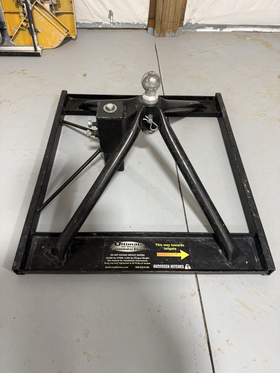 Andersen Hitches Ultimate 5th Wheel Connection Gooseneck 24,000 lbs Towing Capacity