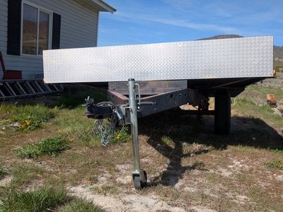 Homemade Flatbed Trailer