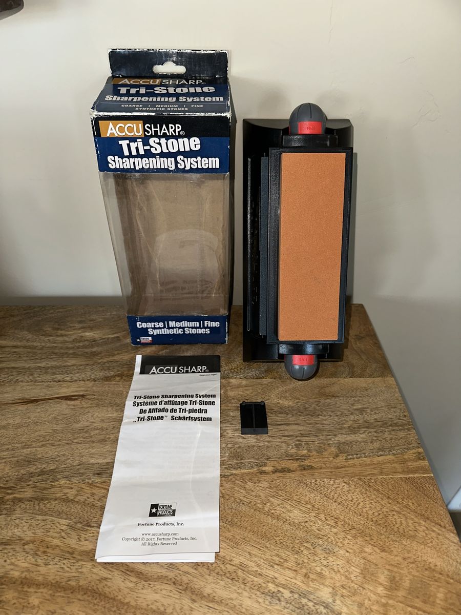 AccuSharp Tri-Stone Sharpening System