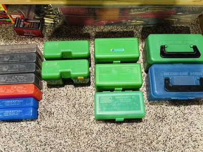 MTM Case-Gard & Berry's Rifle Ammo Storage Boxes - Various Sizes & Colors (14-Piece Lot)