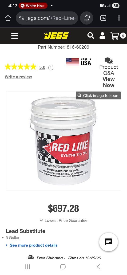 RED LINE LEAD SUBSTITUTE