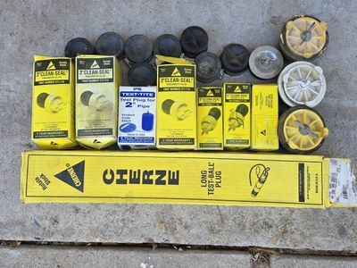 Misc plumbing test plugs