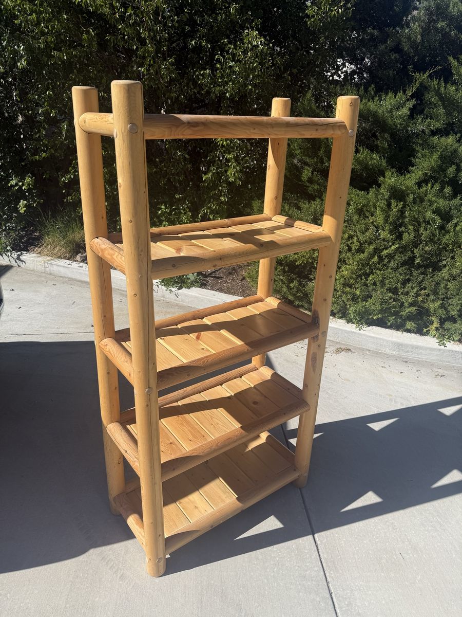 Log Shelf/Bookcase