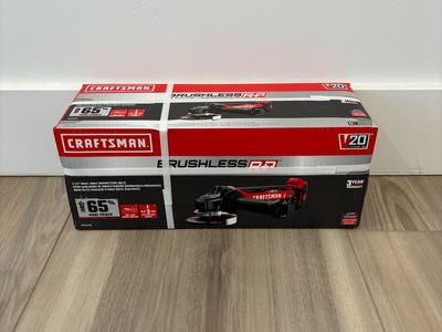 NEW*SEALED* CRAFTSMEN V20 RP 4.5-in 20-volt max Paddle Switch Brushless Cordless Angle grinder