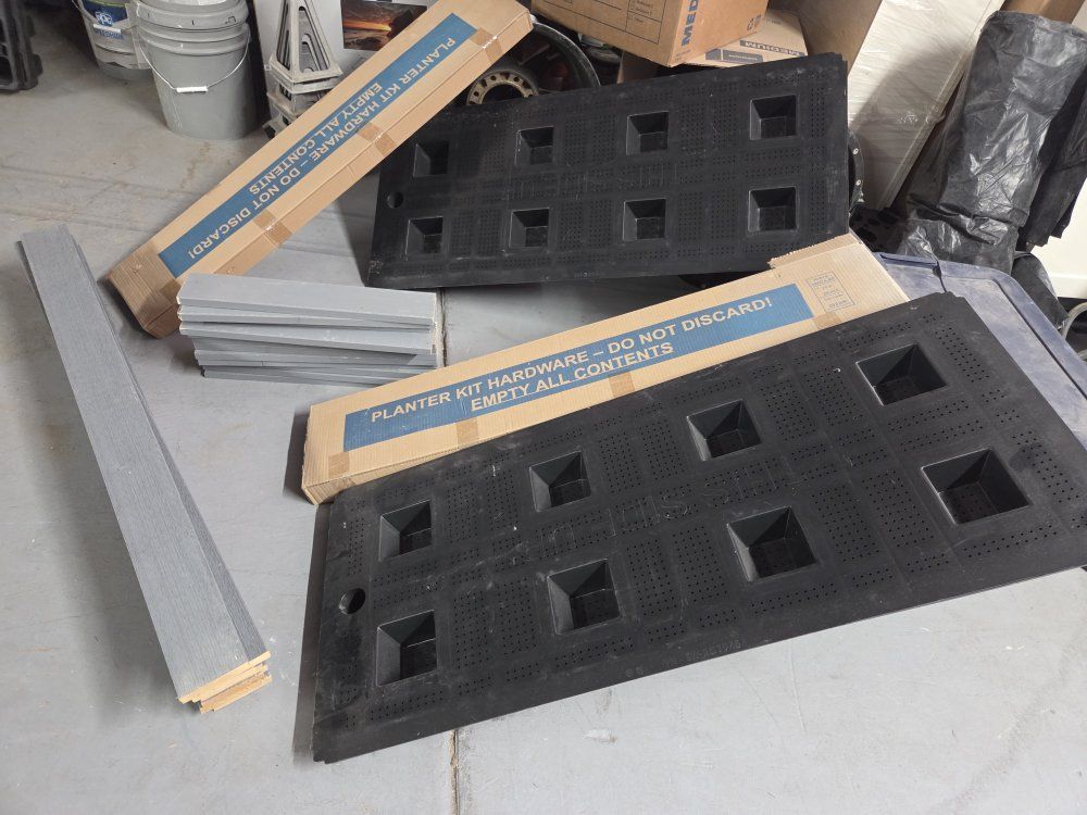 Costco planter boxes.