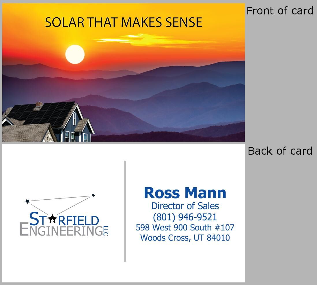 Starfield Solar Engineering LLC