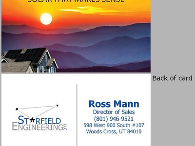Starfield Solar Engineering LLC