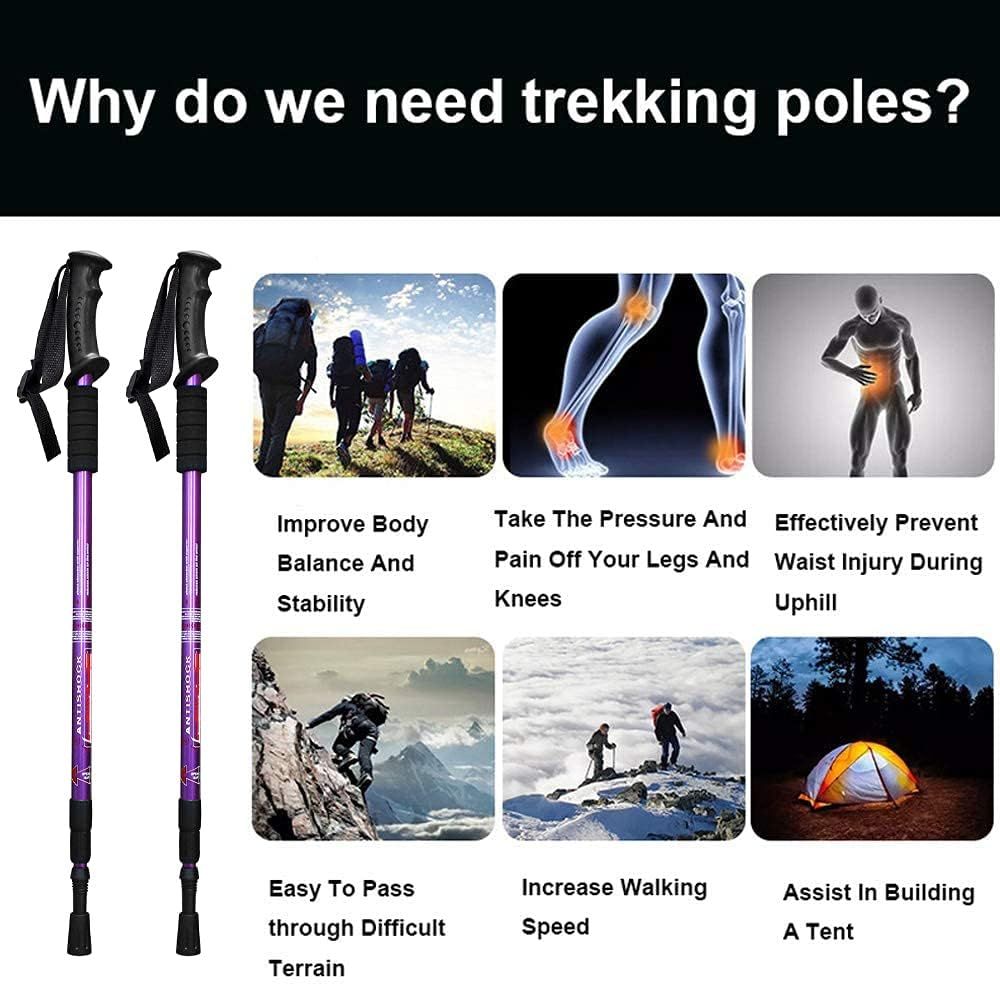 AIHOYE Trekking Hiking Walking Poles