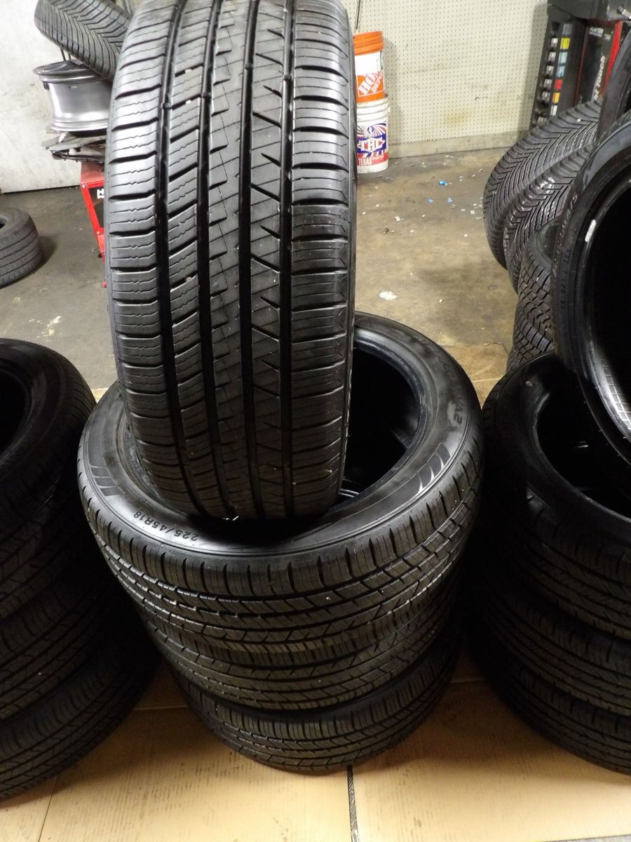 225/45R18 SAILUN ATREZZO  SET OF USED TIRES