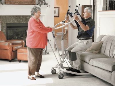 Invacare Get-U-Up Sit-to-Stand Patient Lift – Like New