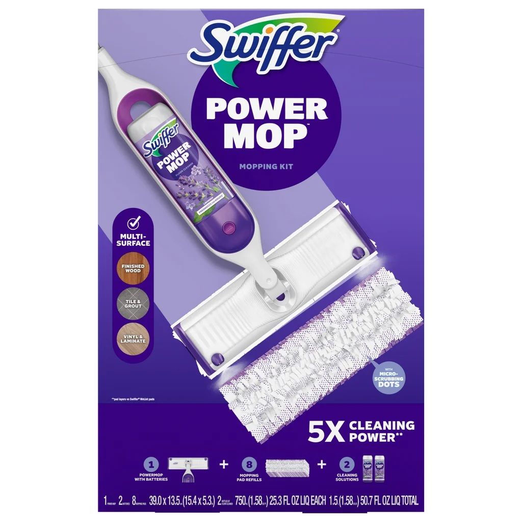 Swiffer Power Mop Starter Kit 1991158 #95975