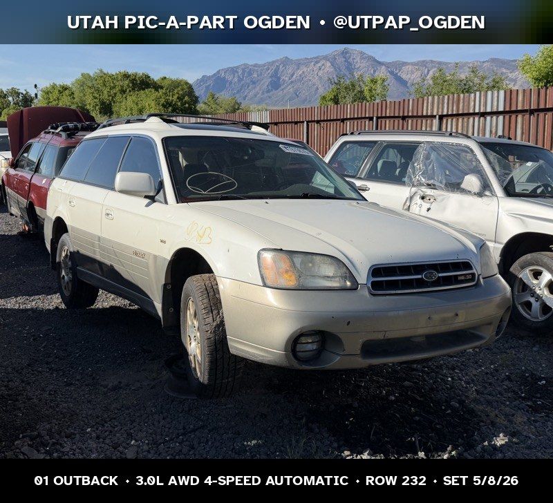 2001 Subaru Outback Parts - UTPAP Ogden