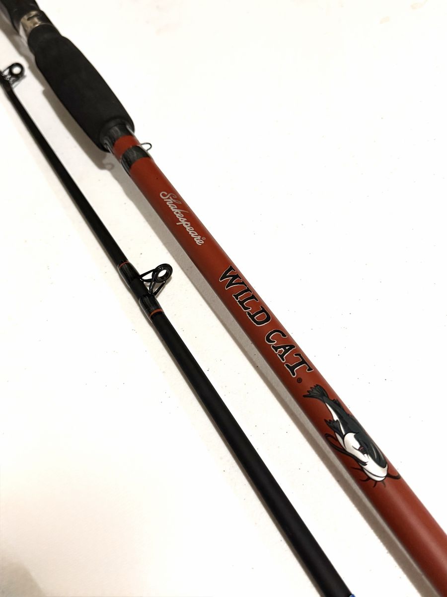 Shakespeare Wild Cat 7' CATFISH Casting Fishing Rod (12-25lb line)