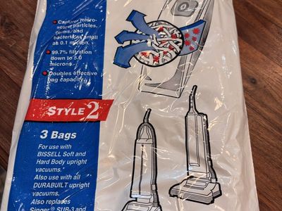 Bissel vaccum bags read description