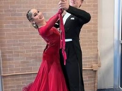 Elegant Standard Ballroom Gown Performance/Competition Quality Dress
