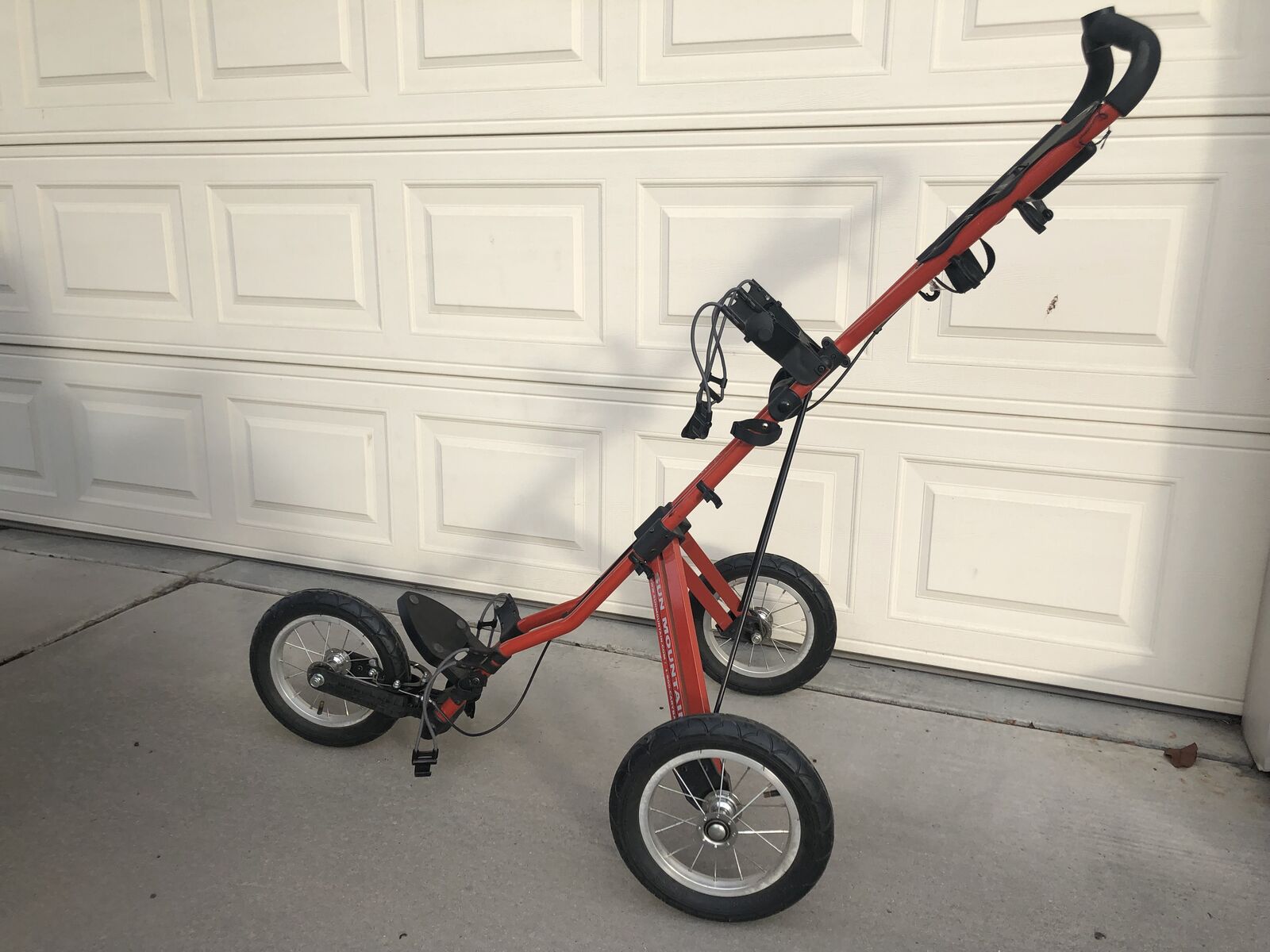 Red Sun Mountain Speed Cart 3 Wheel Golf Push