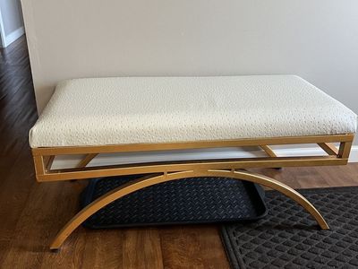 Ostrich Pattern Bench