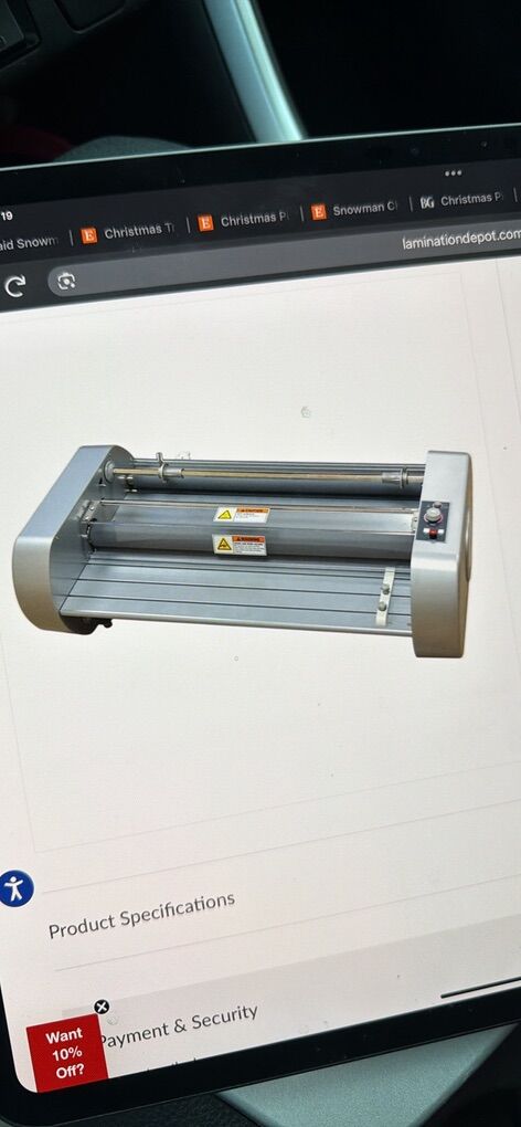 Duralam Integra 27 Roll Laminator