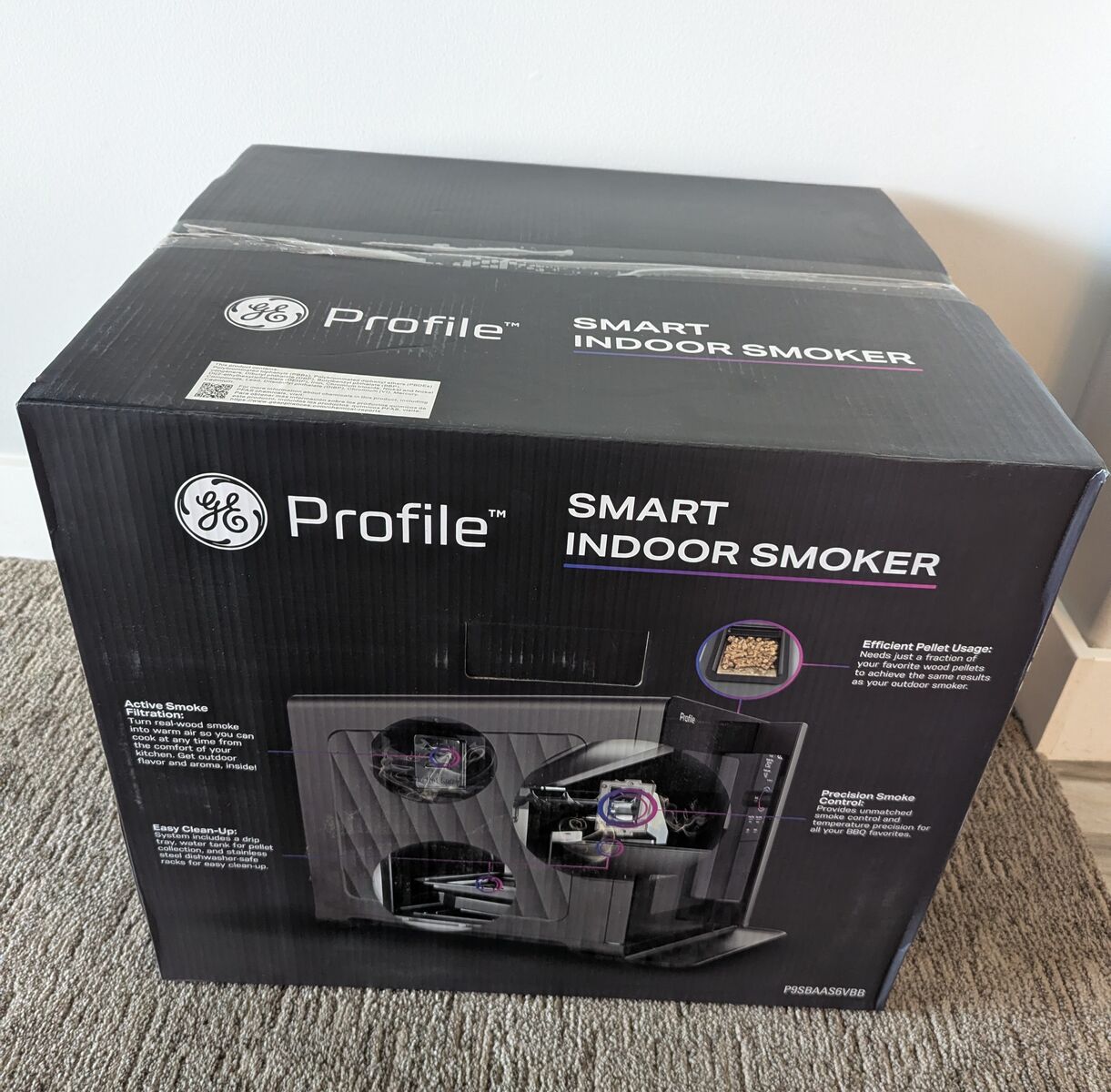 New GE Profile Smart Indoor Smoker - Factory Sealed
