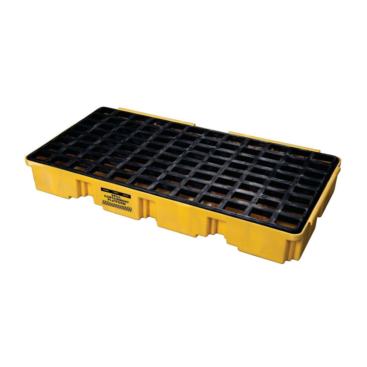 Eagle 2 Drum Spill Platform with  Forklift Pockets, 26.25"x51"x6.5"