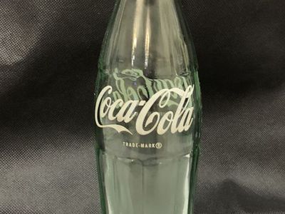 Vintage Coca-Cola Coke Soda Bottle, Light Green, 12 ounces