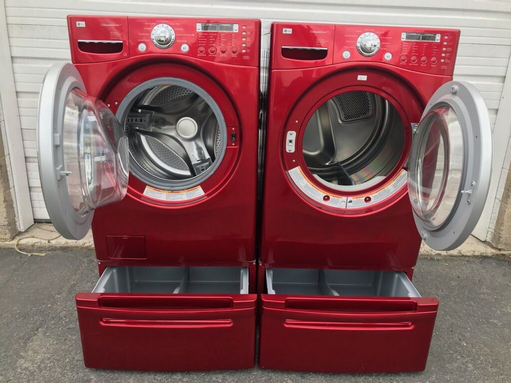 Great LG electric set on pedestals,free delivery
