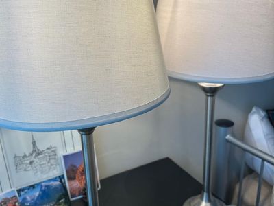 2 Matching Table Lamps – $10